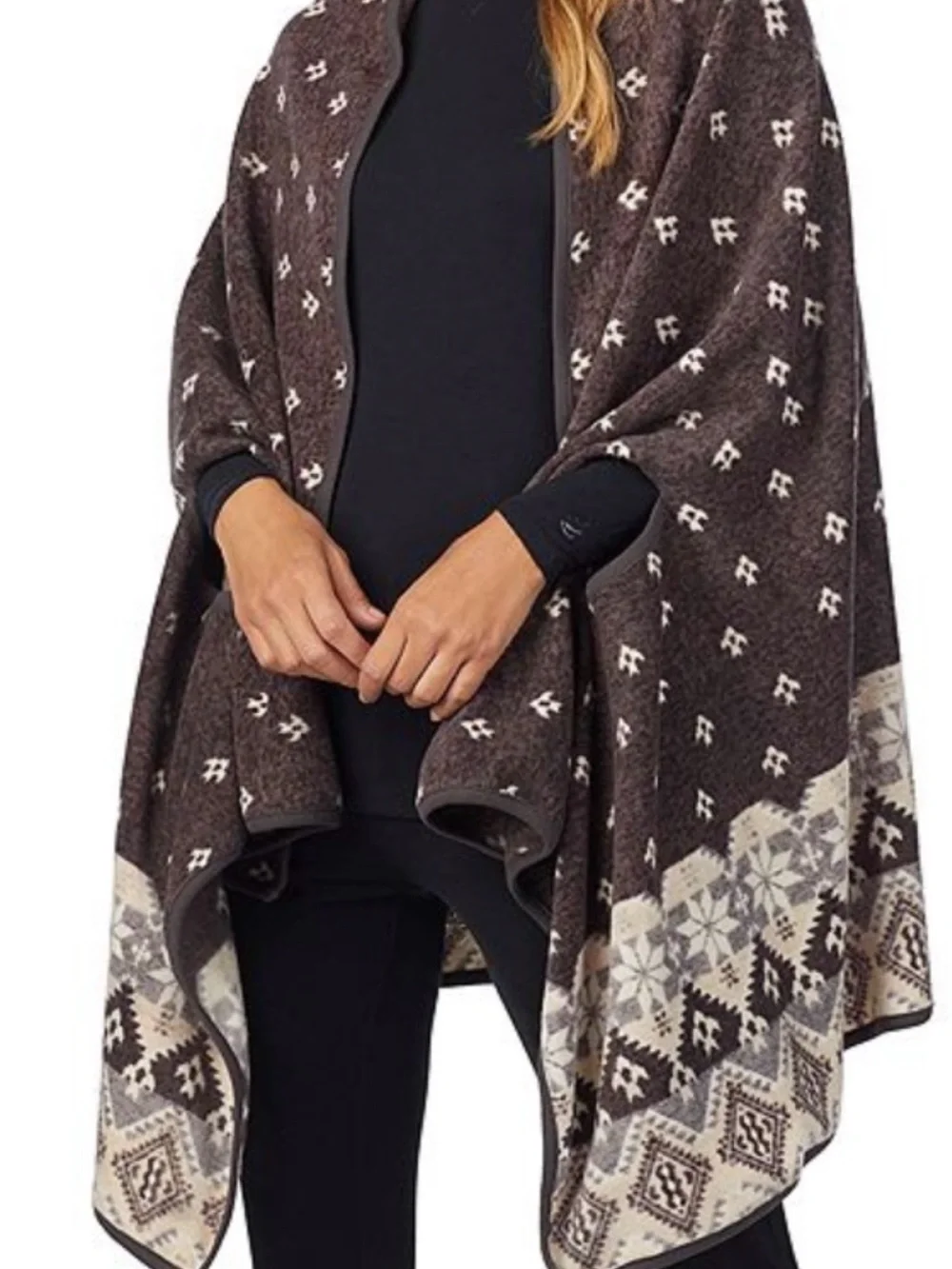 Cuddl Duds Blanket Wrap, LIKE NEW